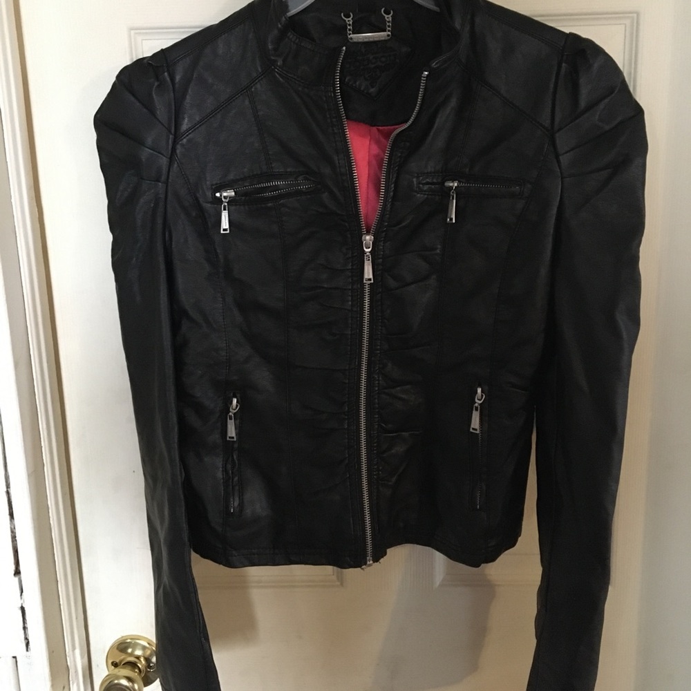 JouJou leather coat